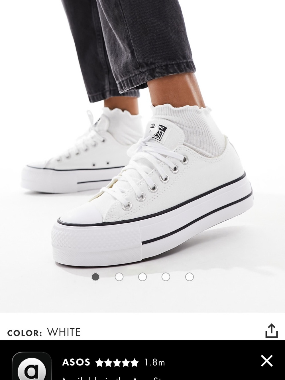 Women converse high lift